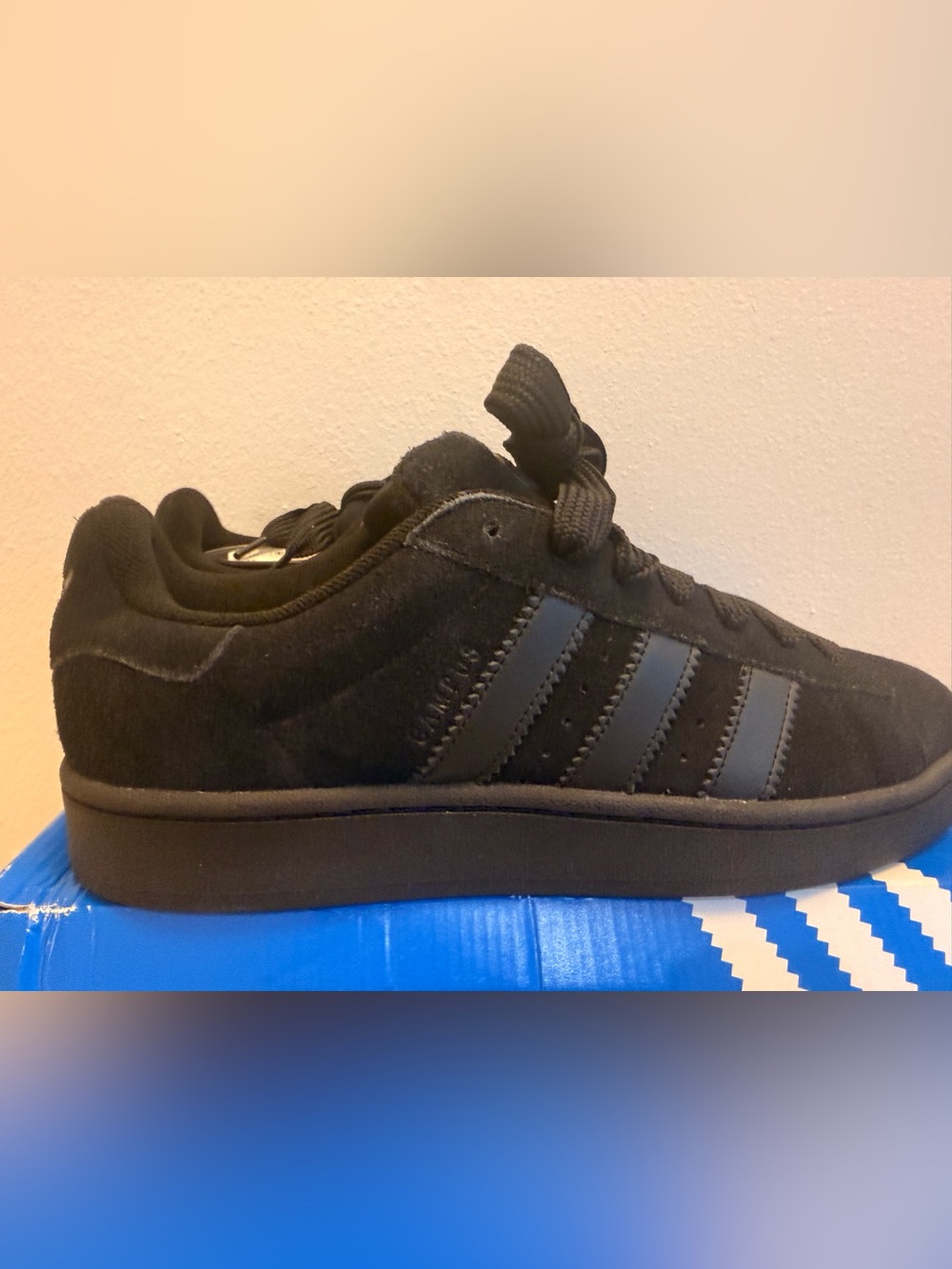 adidas Campus 00s Triple Black Suede Sneakers Size 9.5